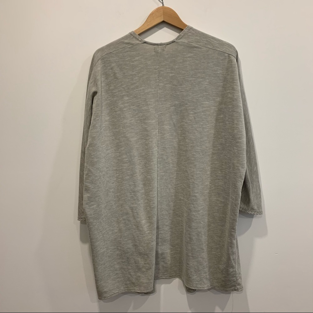 DONNI Ribbed Long Cardigan Sweater - Picture 10 of 10